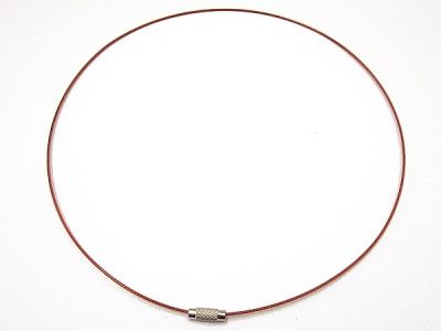 Necklace wire red 