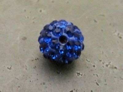 Pavé-helmi sininen (10mm)