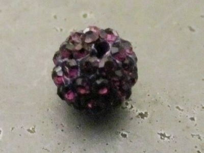 Pavé-helmi tumma lila (10mm)