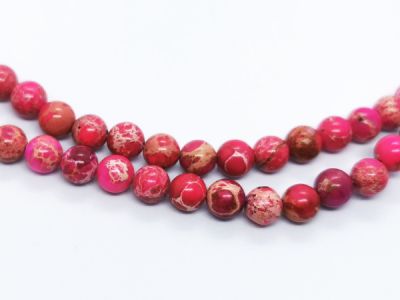 Imperial jaspis 6mm aniliini (n.31kpl)