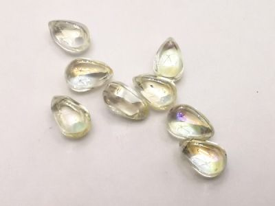 Lasipisara AB kirkas kullanhohtoinen ( 8kpl )