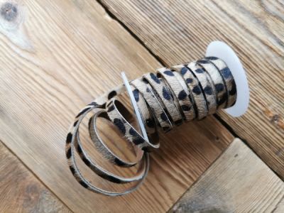 Nahkanauha leopardi 5,5mm (5+3,5m)