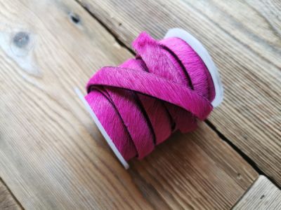 Nahkanauha pinkki 10mm (4,5m)
