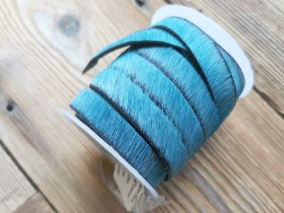 Nahkanauha turkoosi 10mm (5m)
