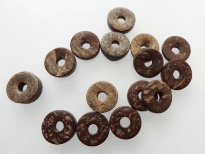 Coconut donut small brown