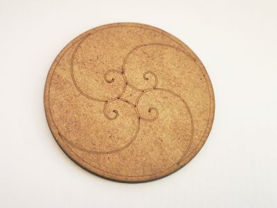 Pistemaalauspohja kiehkurat 8cm (10kpl)