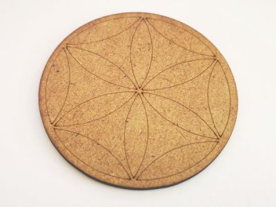 Pistemaalauspohja kukka 12cm
