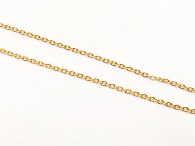 Ruostumaton teräs litteä ankkuriketju (1m)