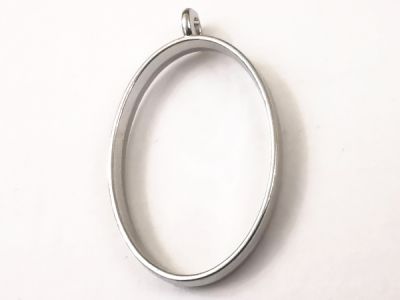 Ovaali riipuskehys 23x39mm (1kpl)