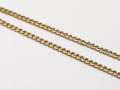 Ruostumaton teräs litteä panssariketju (1m)