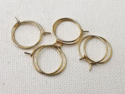 Kirurgin teräslankarengaskorvakorurenkaat 4pr 15mm