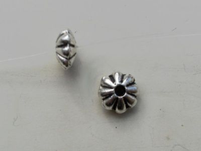 Spacer bead flowermainen rondelle JLF0176