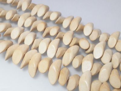 Whitewood "tooth" 8,5x22mm (53pcs)