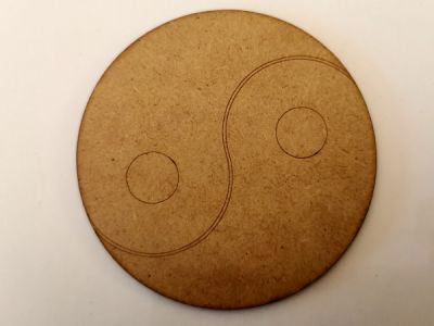 Pistemaalauspohja ying yang