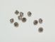 Copper coated bead bicone CCB3152