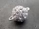 Magnet clasp ball with rhinestones S