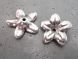 Copper coated bead flower CCB4301