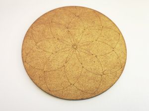 Pistemaalauspohja 11cm mandala